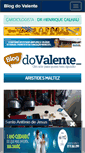 Mobile Screenshot of blogdovalente.com.br